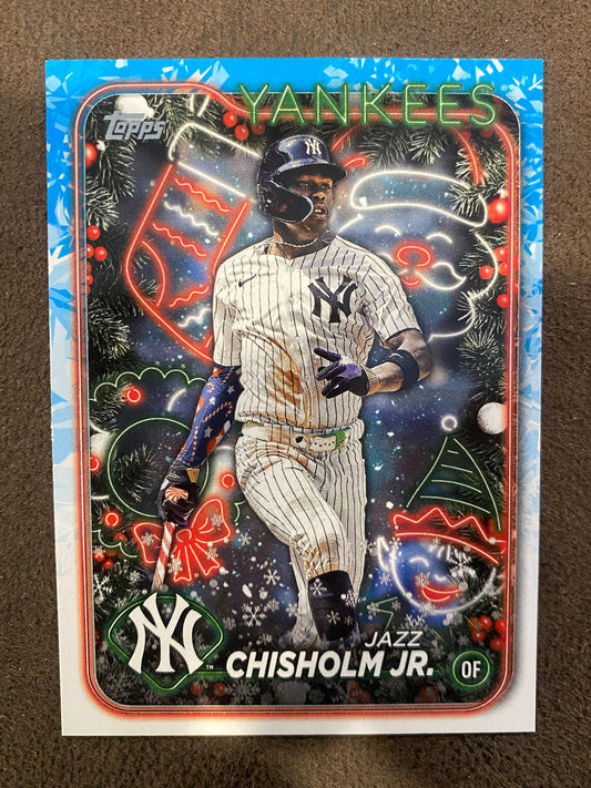 Jazz Chisholm Jr. - 2024 Topps Holiday - SP - Yankees
