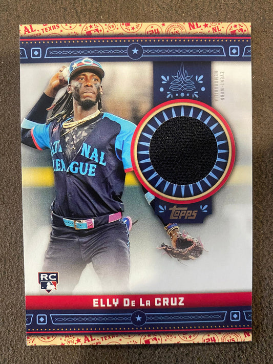 Elly De La Cruz - 2024 Topps Update - All-Star Stitches Event-worn RELIC - Reds