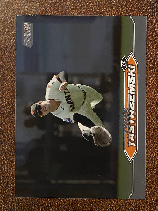 Mike Yastrzemski - 2024 Topps Stadium Club - Black Foil - Giants