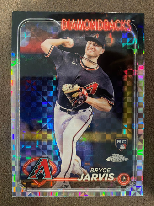 Bryce Jarvis - 2024 Topps Chrome - XFractor - Diamondbacks