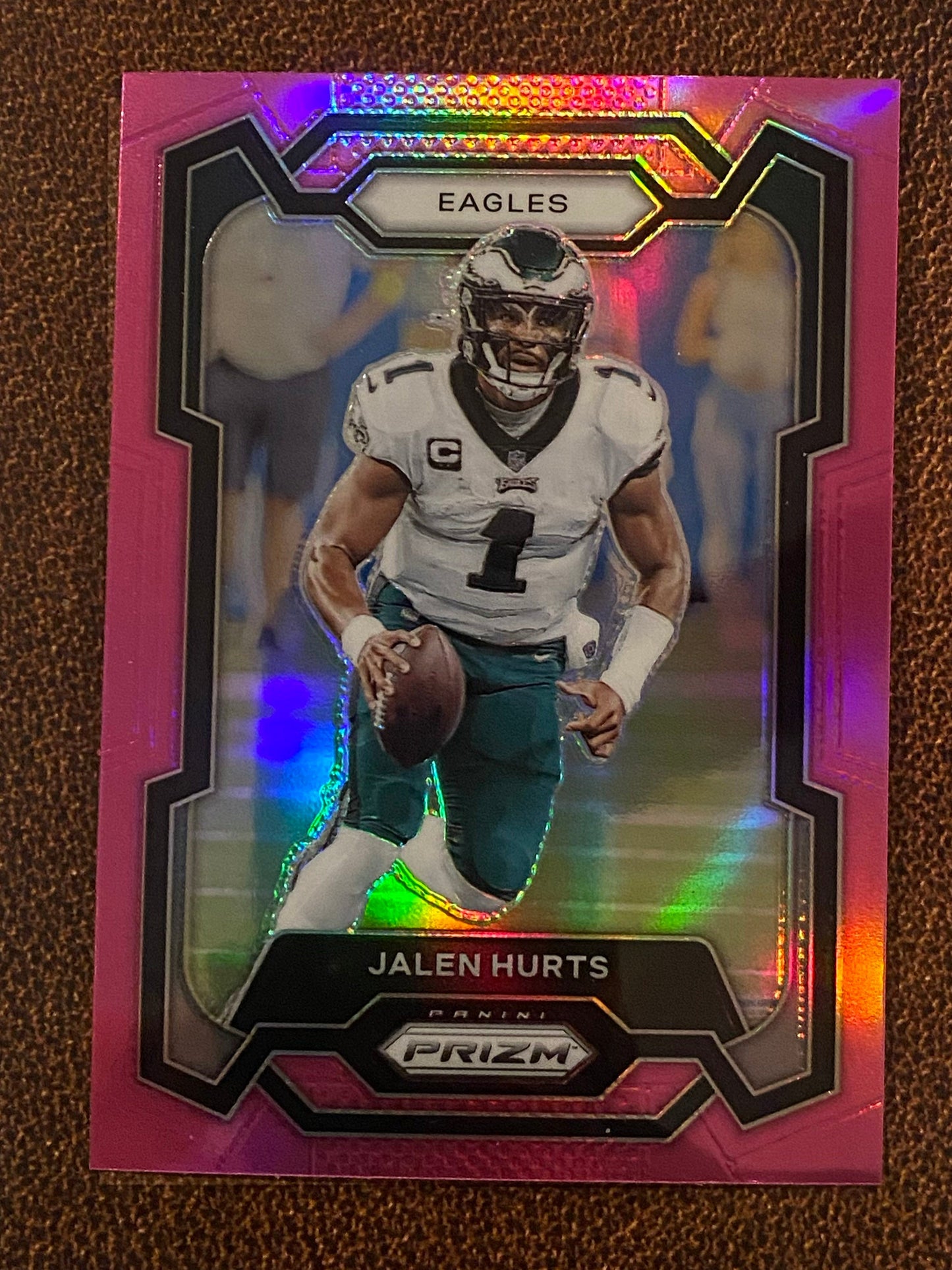 Jalen Hurts - 2023 Panini Prizm - Pink Refractor - Eagles