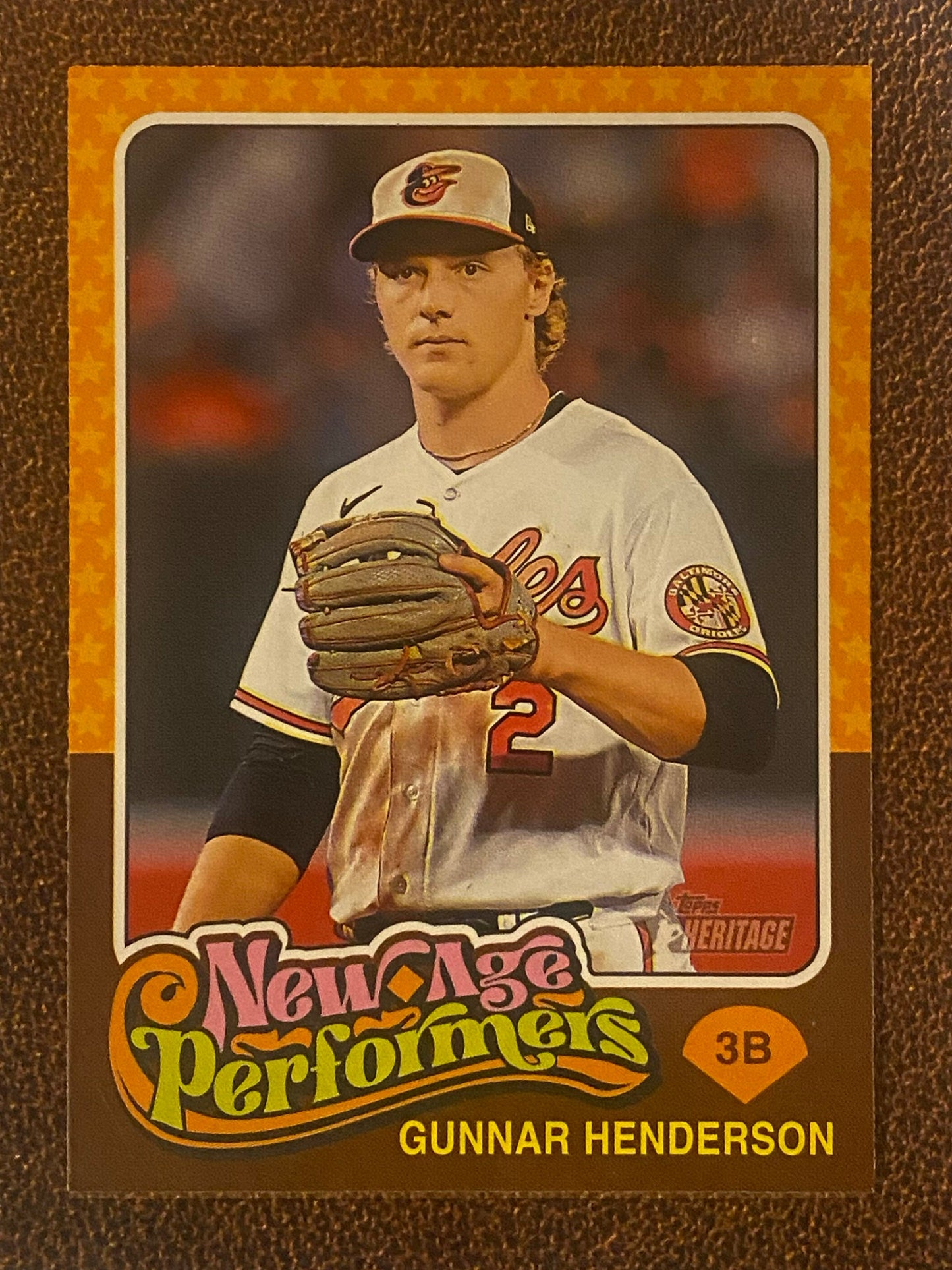 Gunnar Henderson - 2024 Topps Heritage - New Age Performers - Orioles