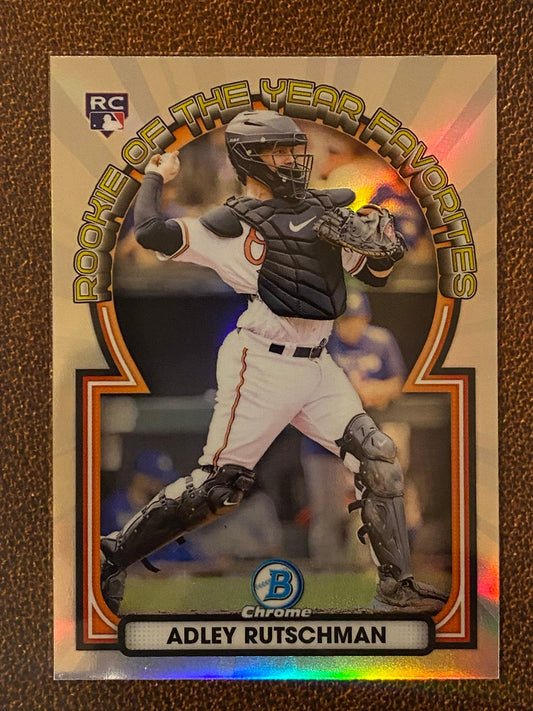 Adley Rutschman - 2023 Bowman - Rookie of the Year Favorites - Orioles