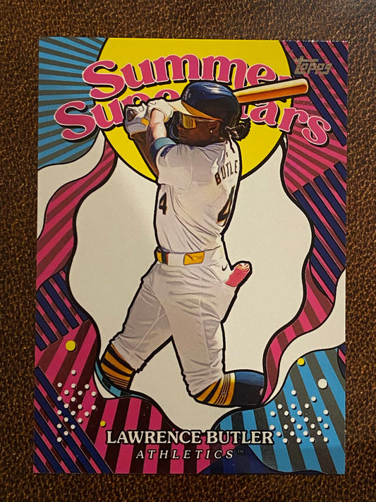 Lawrence Butler - 2025 Topps Series 2 - Summer Superstars Insert - Athletics