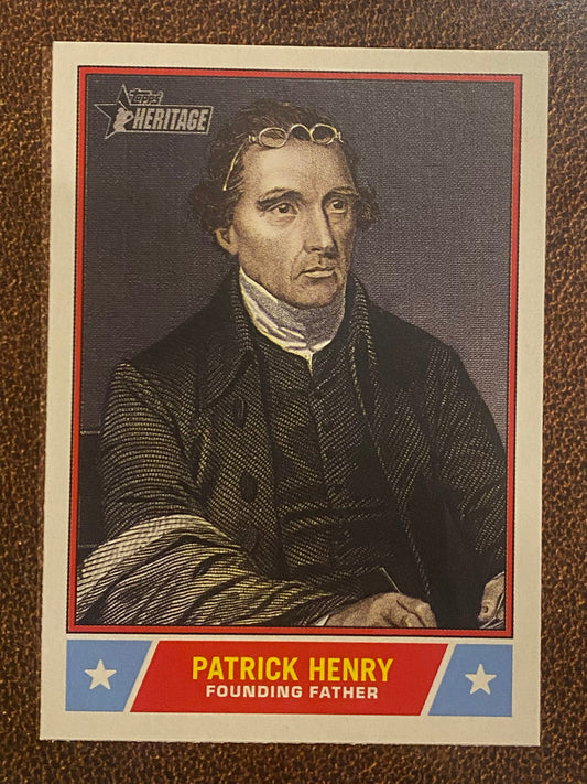 Patrick Henry - 2025 Topps Heritage - Notable Americans (NS-11) -