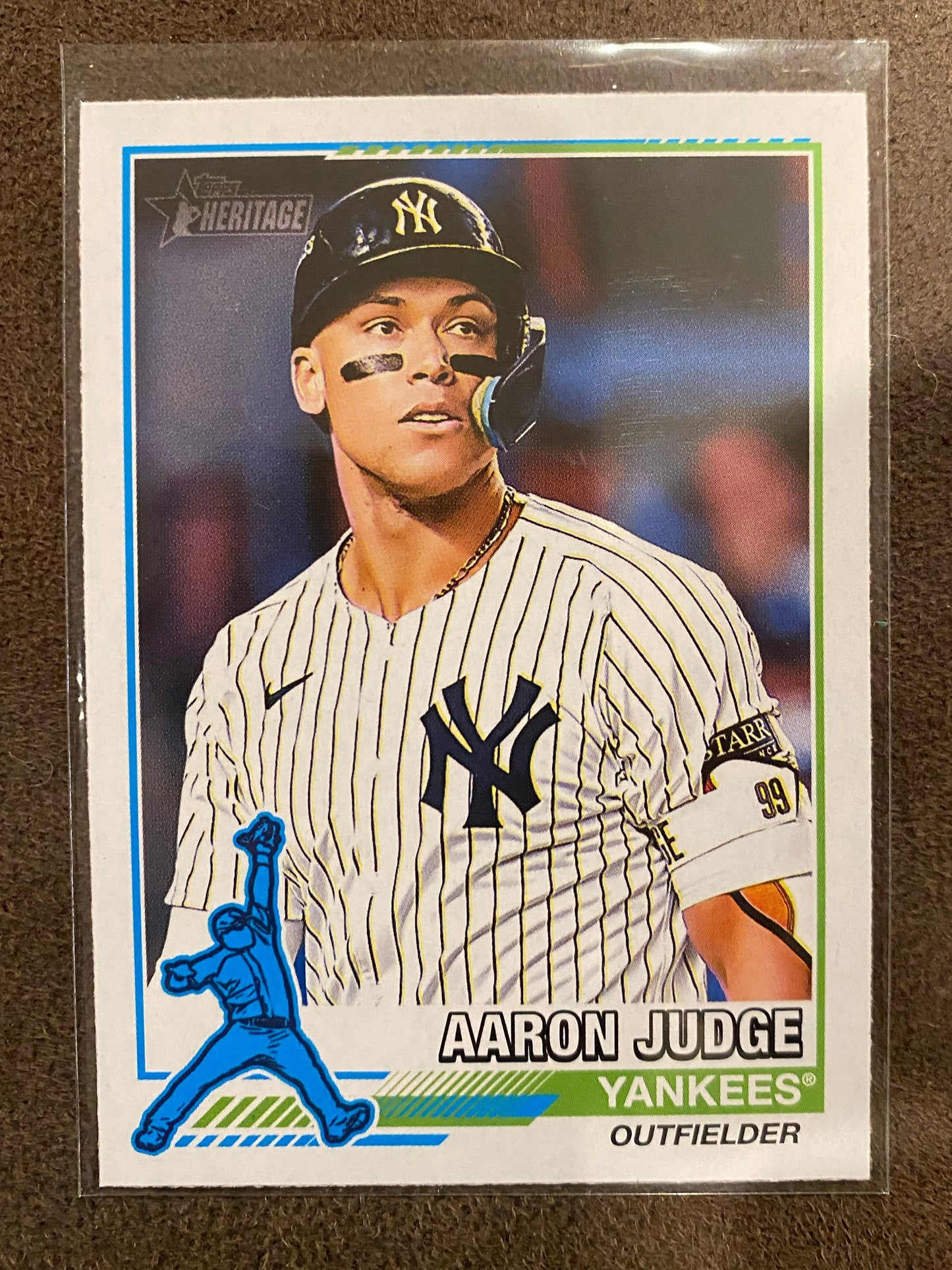 Aaron Judge - 2025 Topps Heritage - Redefined - Yankees