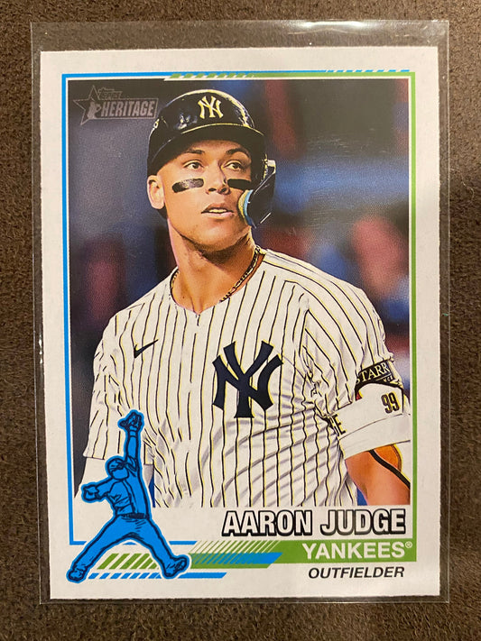 Aaron Judge - 2025 Topps Heritage - Redefined - Yankees