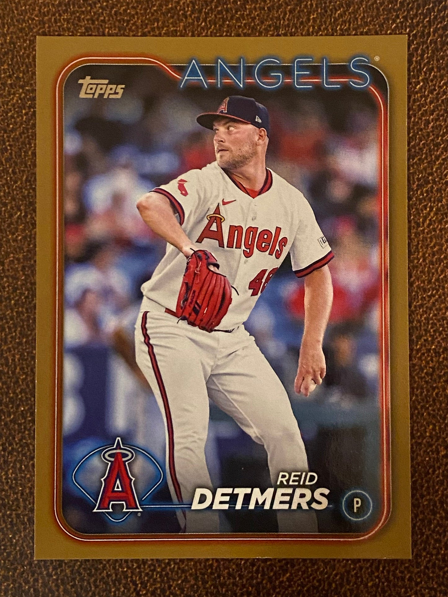 Reid Detmers - 2024 Topps Series 1 - Gold /2024 - Angels