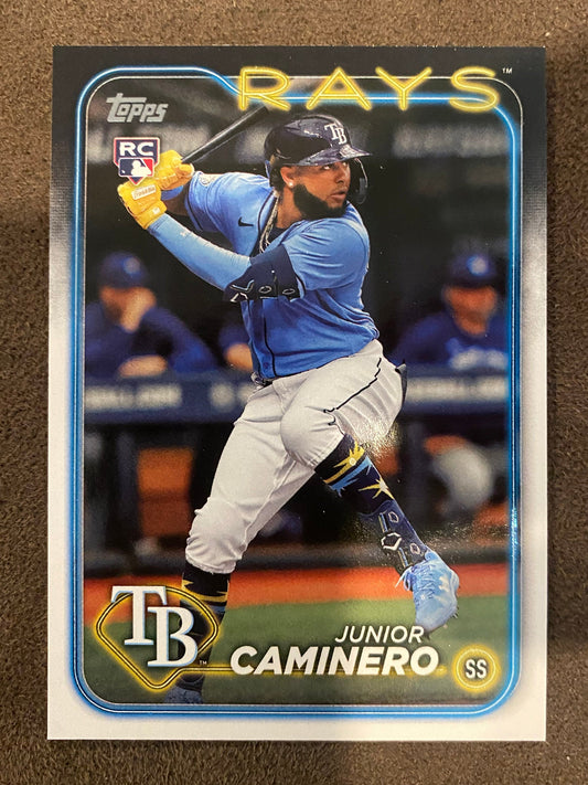 Junior Camerino - 2024 Topps Series 2 - Base Rookie - Rays