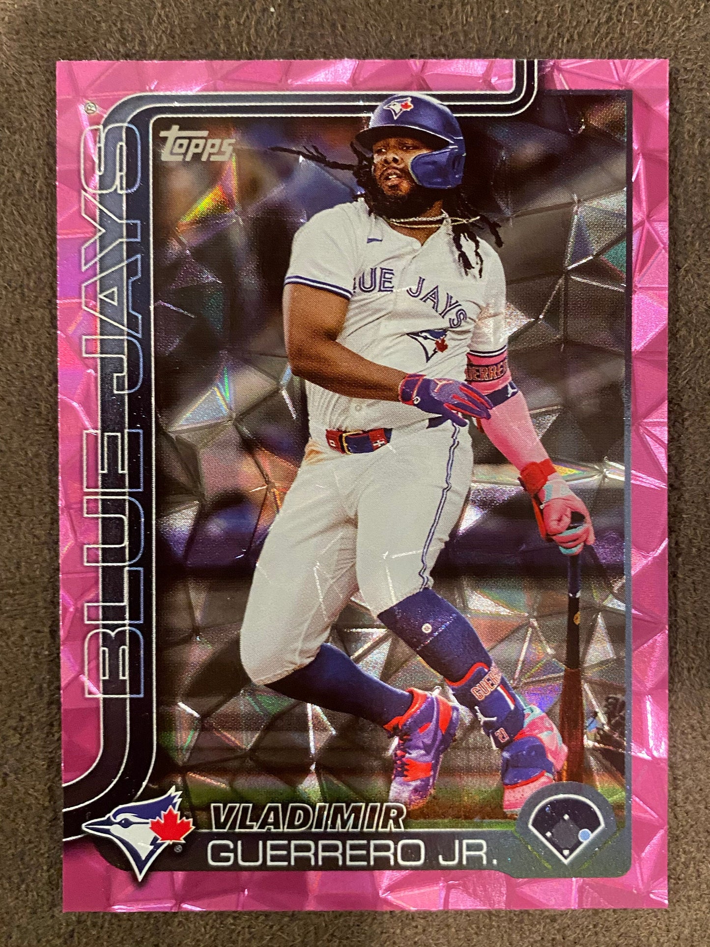 Vladimir Guerrero Jr. - 2025 Topps Series 1 - Pink Diamate - Blue Jays