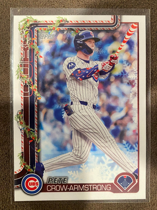 Pete Crow Armstrong - 2025 Topps Holiday - Short Print - Cubs