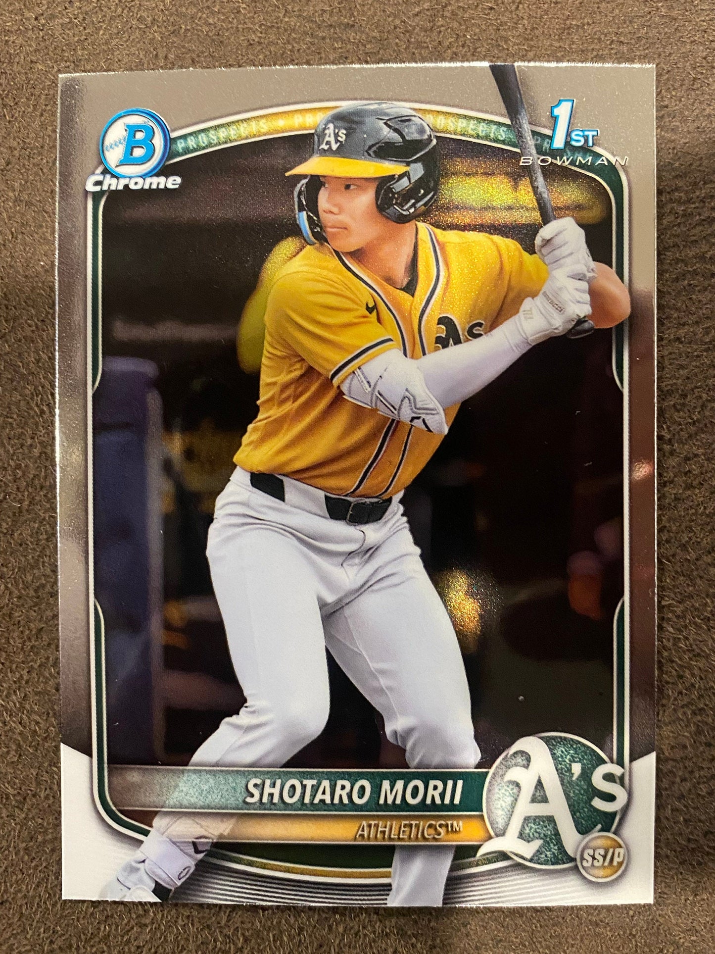 Shotaro Morii - 2025 Bowman Chrome - 1st Chrome - Athletics
