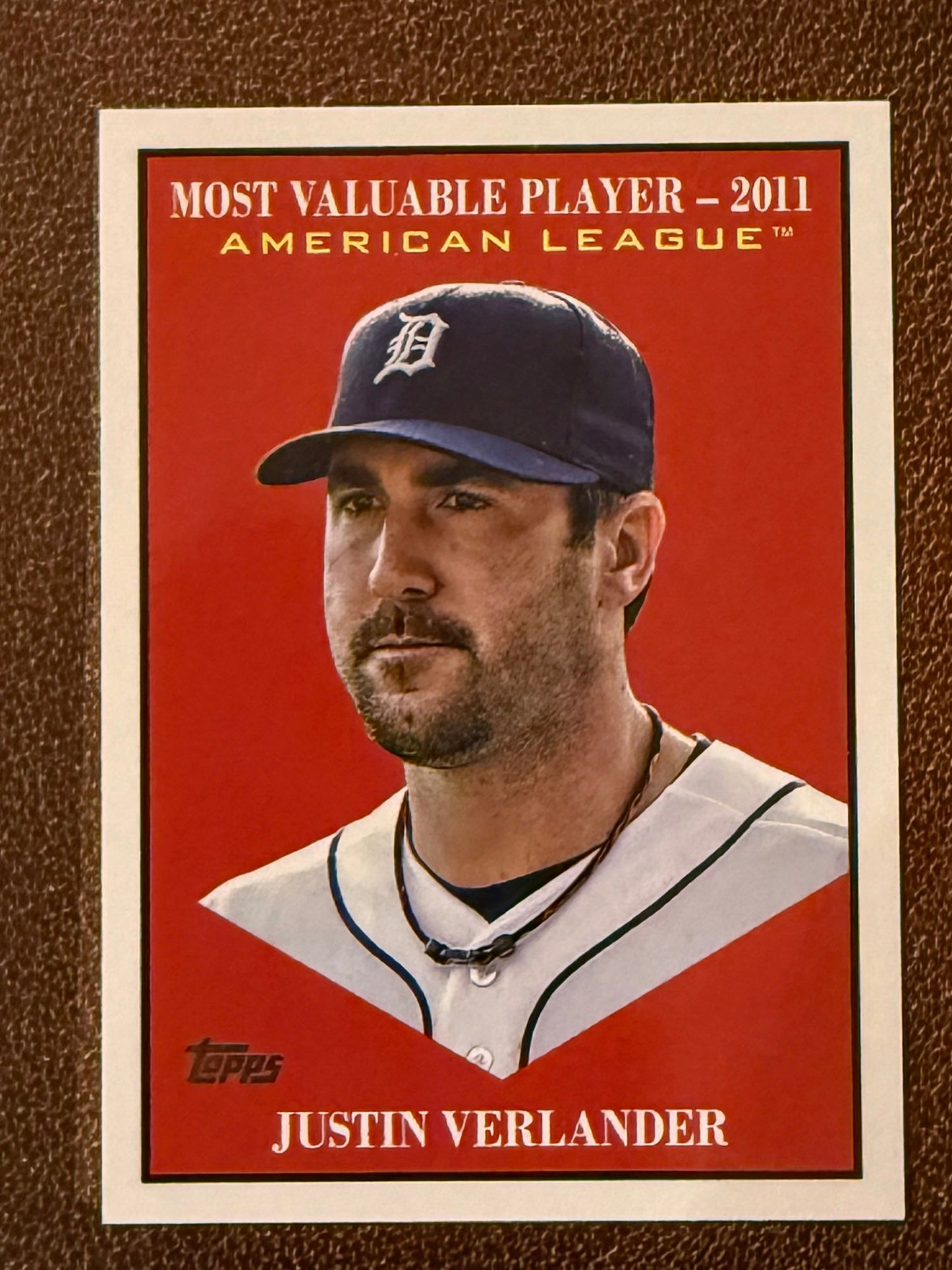 Justin Verlander - 2025 Topps Update - MVP Insert - Giants