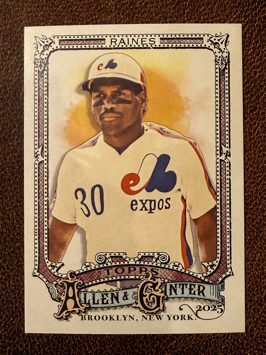 Tim Raines - 2025 Allen & Ginter - SPs - Expos