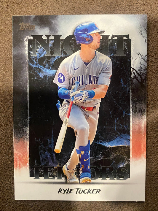 Kyle Tucker - 2025 Topps Update - Night Terrors Insert - Cubs