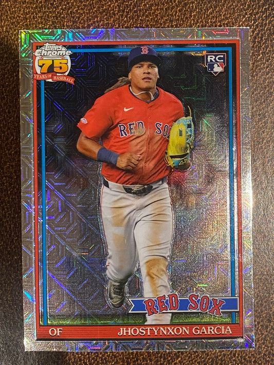 Jhostynxon Garcia - 2026 Topps Series 1 - Mojo Refractor - Red Sox