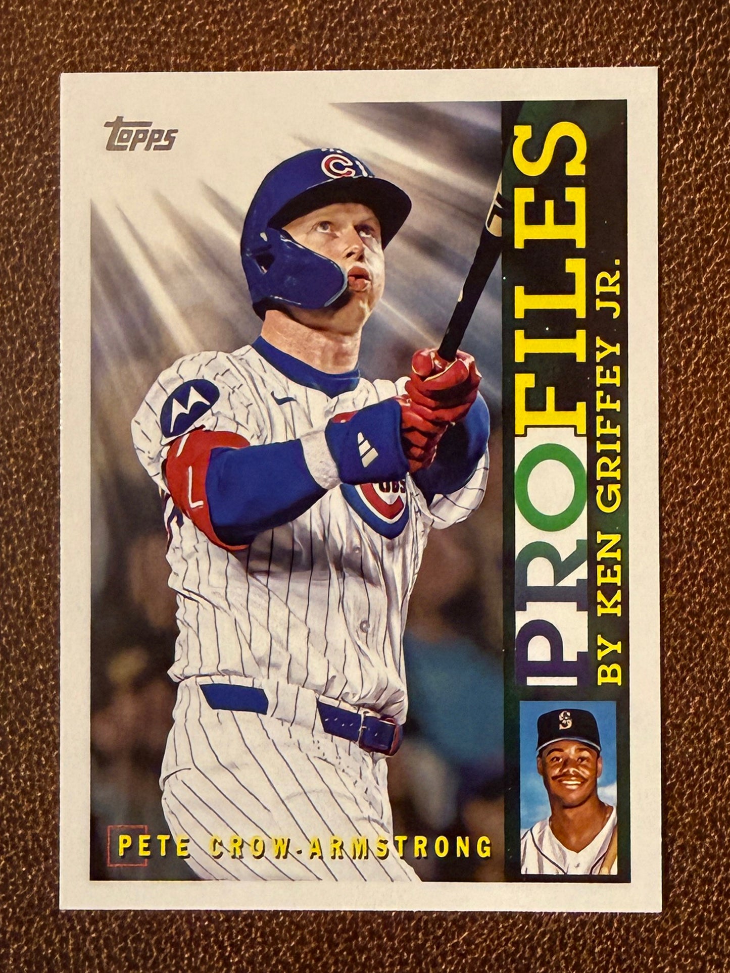 Pete Crow Armstrong - 2026 Topps Series 1 - Profiles Insert - Cubs