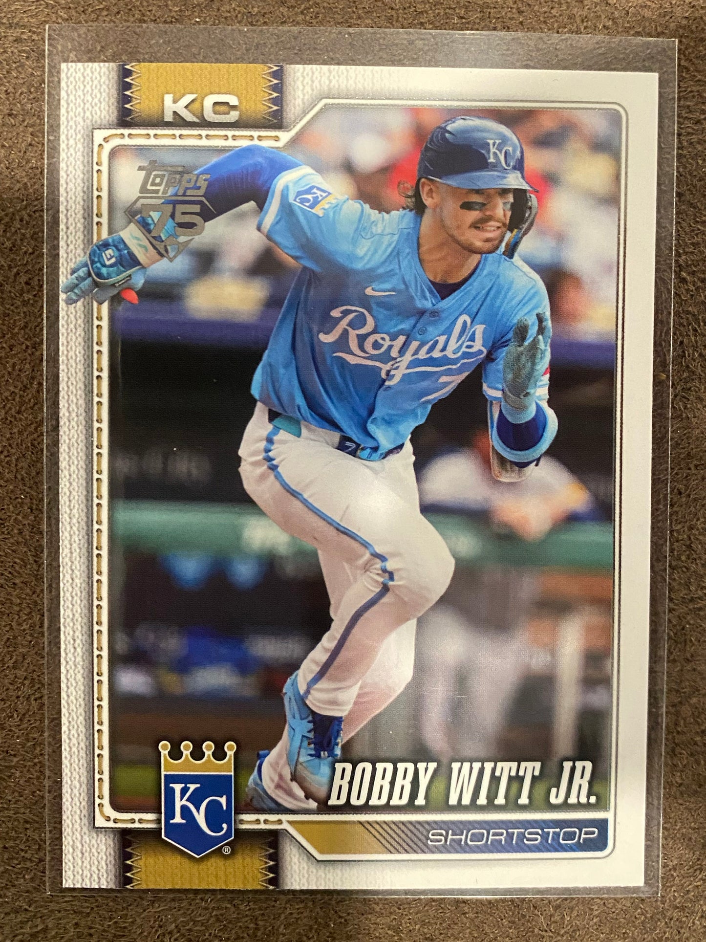 Bobby Witt Jr. - 2026 Topps Series 1 - Companion Card Image Variation - Royals