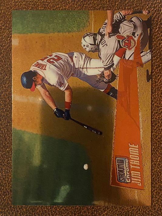 Jim Thome - 2000 Stadium Club Chrome - Base - Guardians