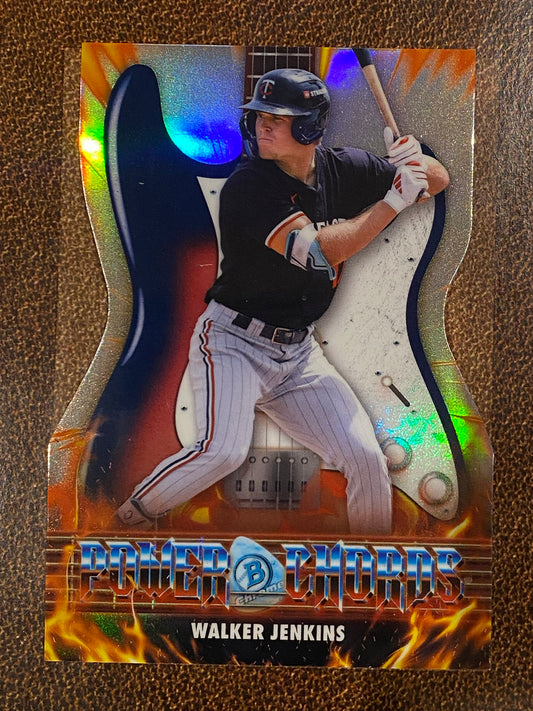 Walker Jenkins - 2026 Bowman - Power Chords Insert - Twins