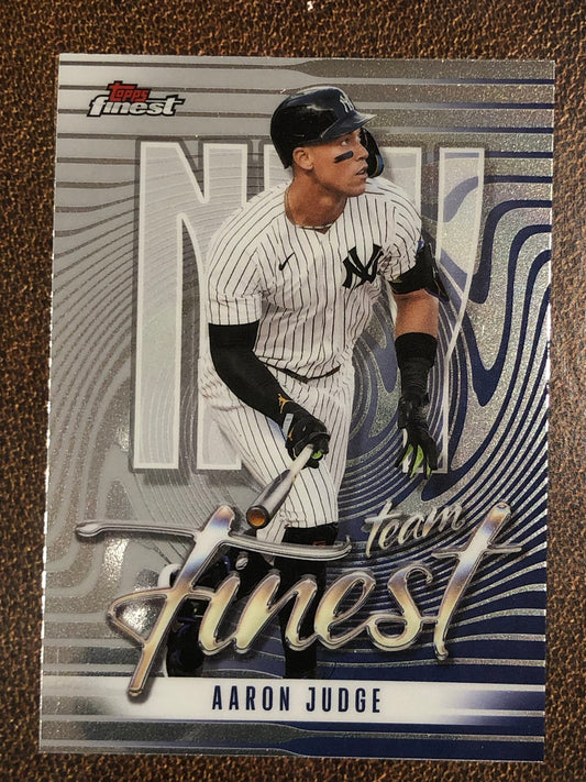 Aaron Judge - 2026 Topps Finest - Team Finest - Yankees