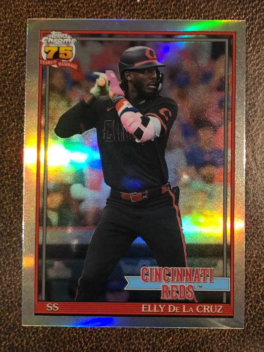 Elly De La Cruz - 2026 Topps Chrome - 1991 Insert - Reds