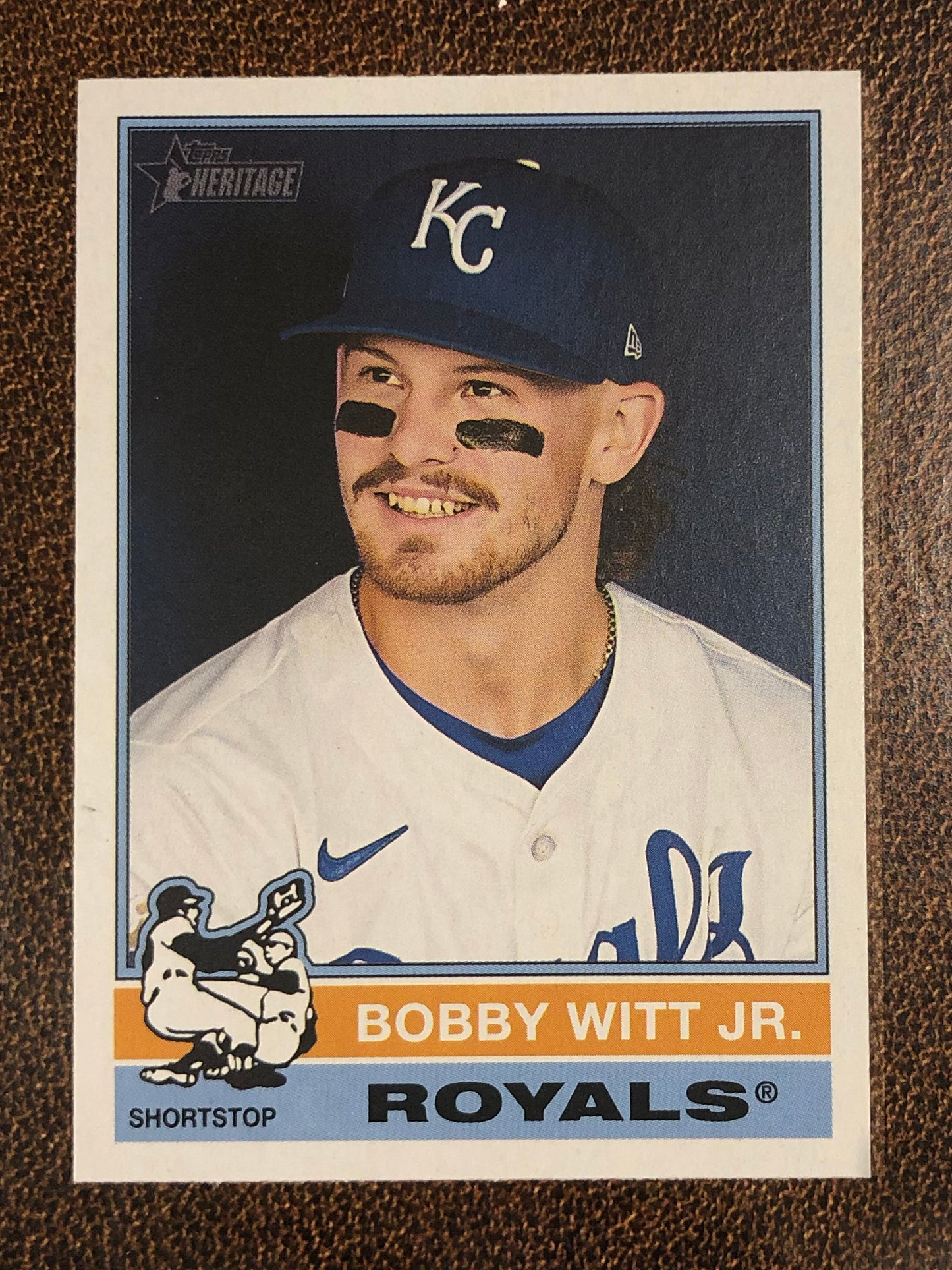 Bobby Witt Jr. - 2025 Topps Heritage - Base - Royals