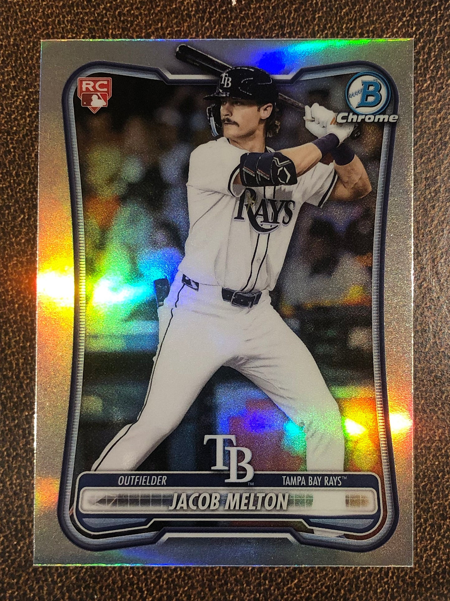 Jacob Melton - 2026 Bowman - Red Rookie Refractor - Rays