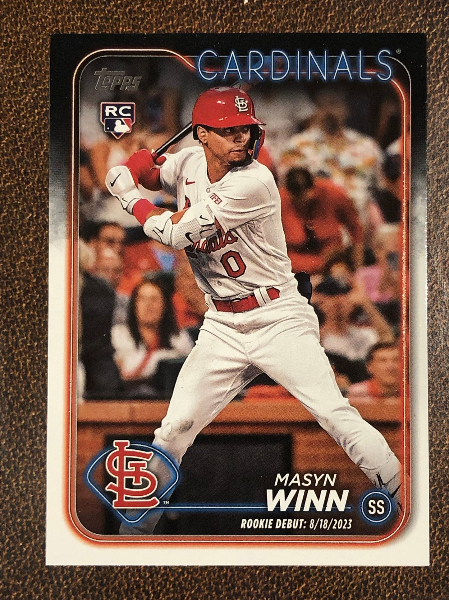 Masyn Winn - 2024 Topps Update - Rookie Debut Base - Cardinals
