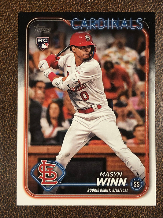 Masyn Winn - 2024 Topps Update - Rookie Debut Base - Cardinals