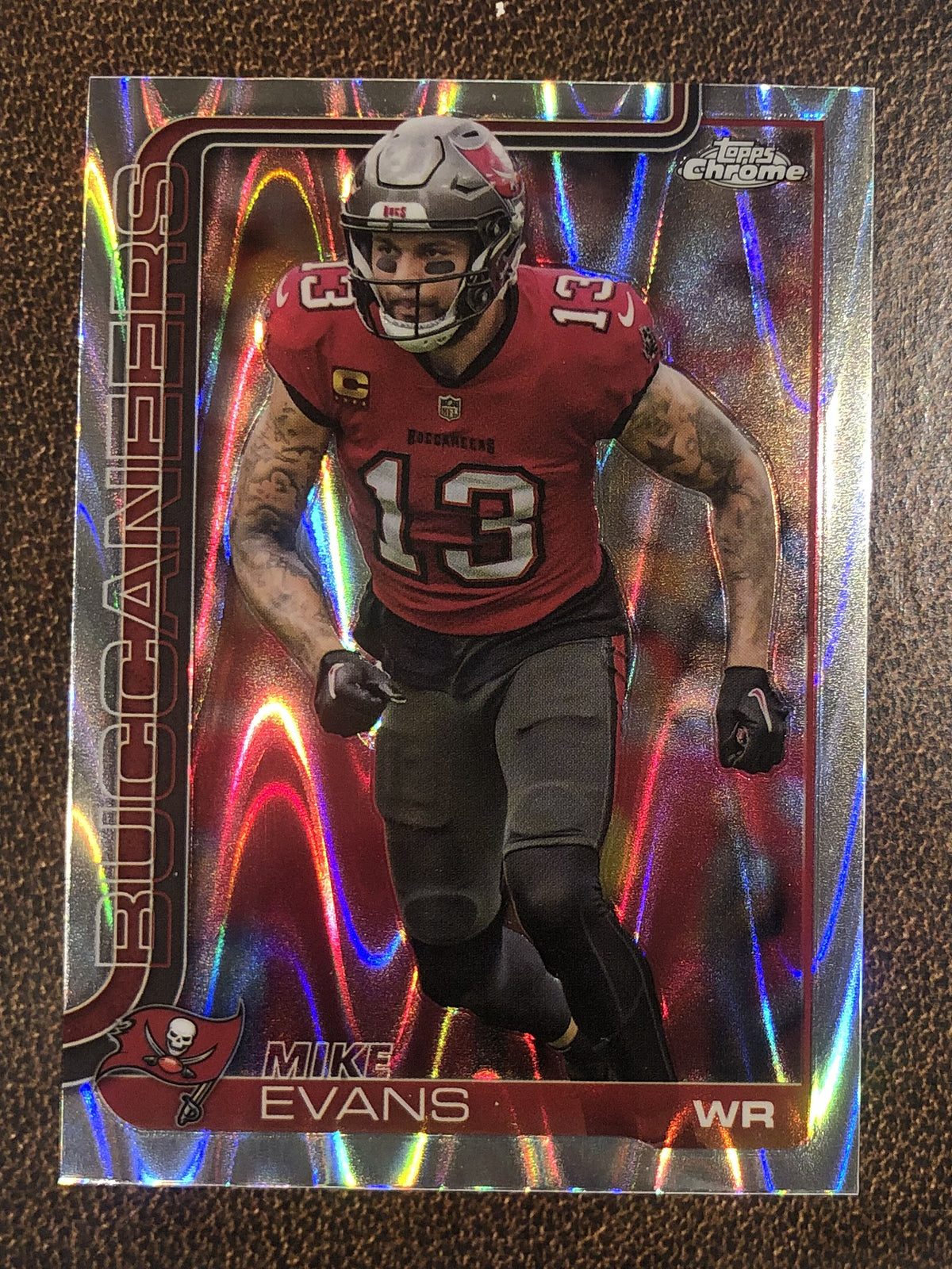Mike Evans - 2025 Topps Chrome - Raywave Refractor - Buccaneers