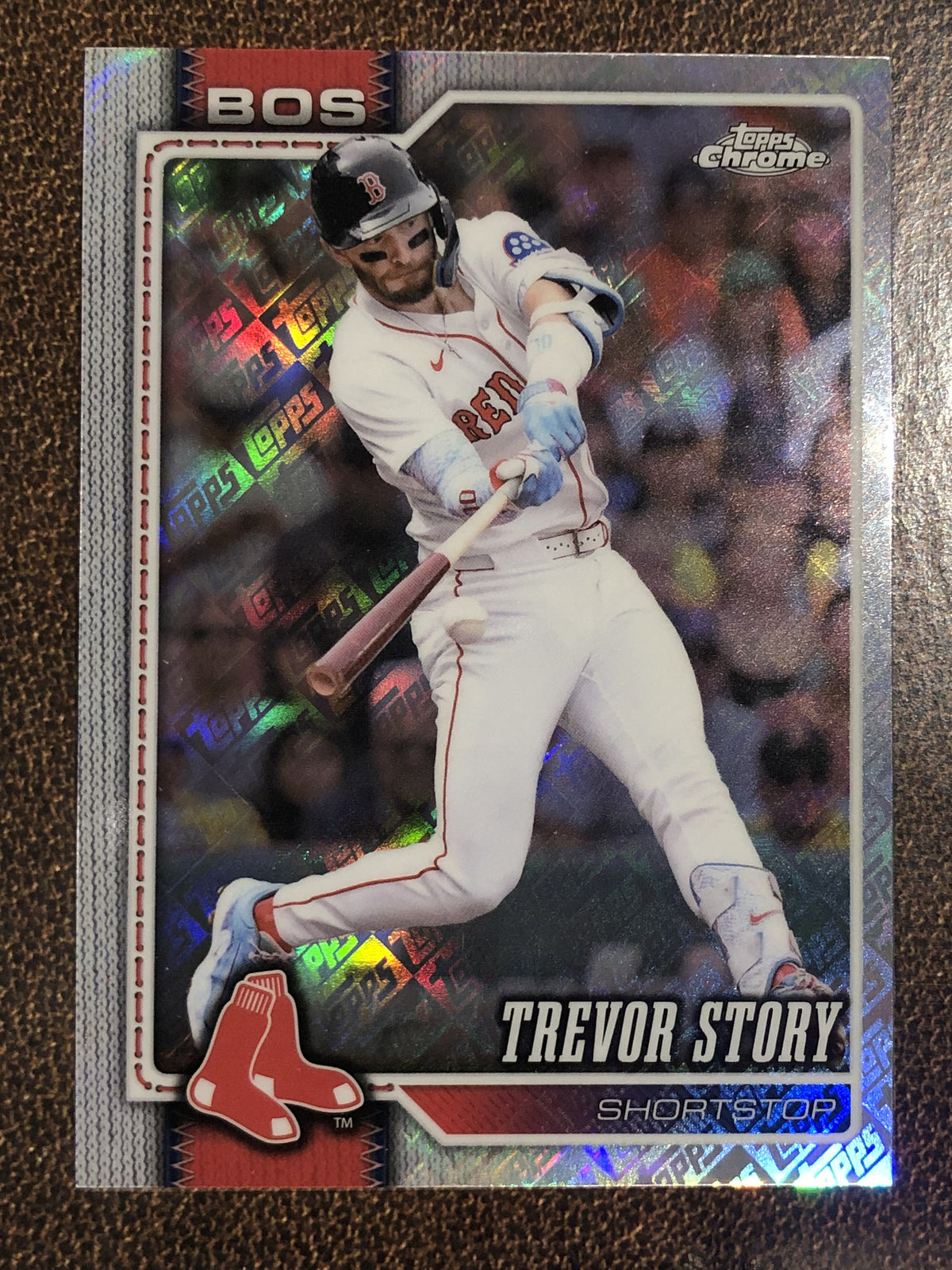 Trevor Story - 2026 Topps Chrome - Fanatics Topps Foil - Red Sox