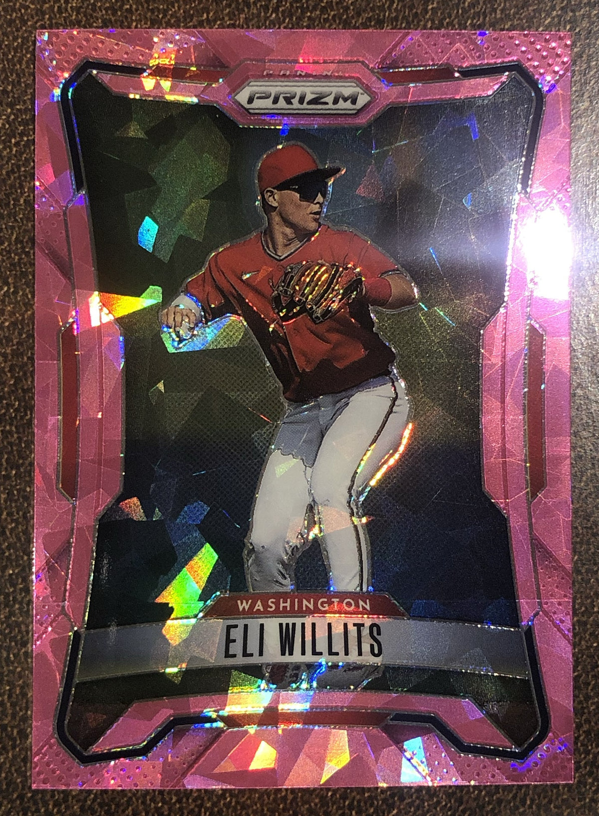 Eli Willits - 2026 Panini Prizm - Pink Ice - Nationals