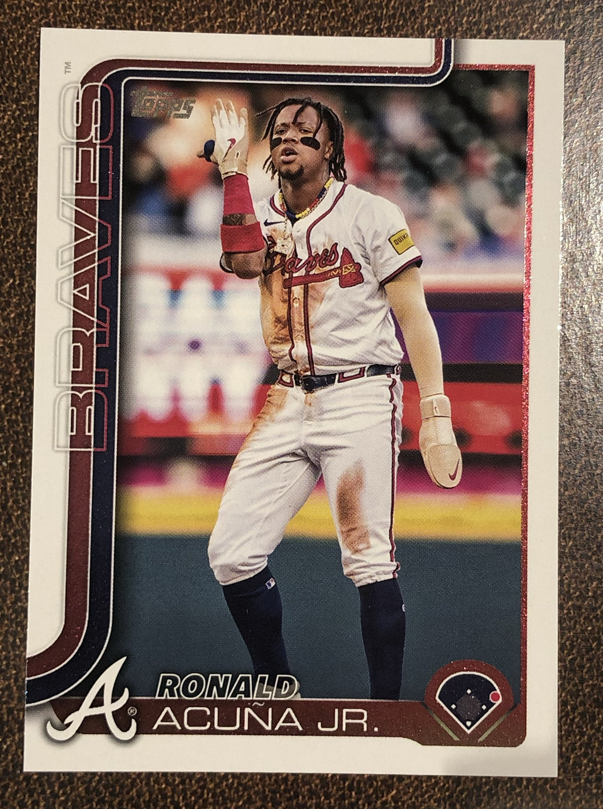 Ronald Acuna Jr. - 2025 Topps Series 1 - Base Card - Braves