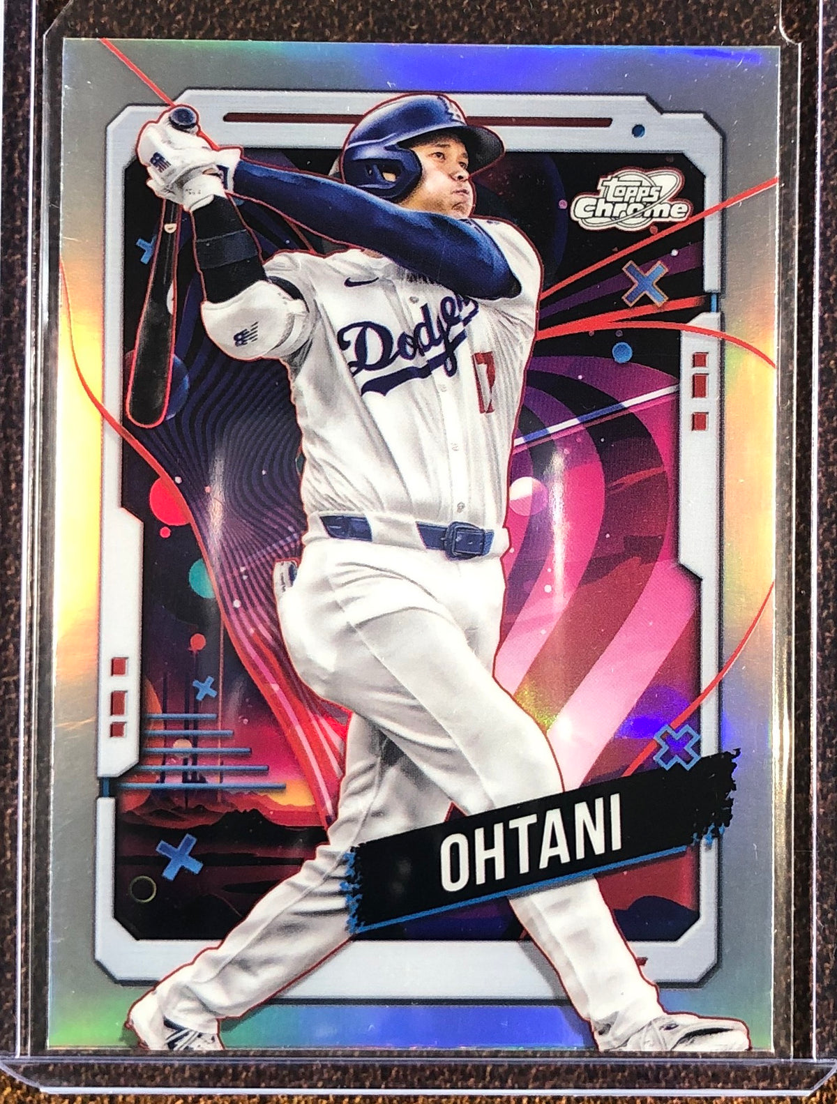 Shohei Ohtani - 2024 Topps Chrome Cosmic - Refractor - Dodgers