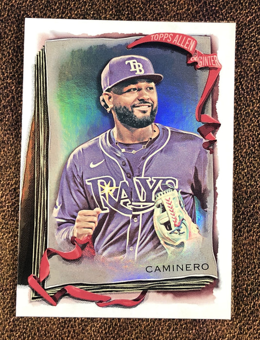 Junior Caminero - 2026 Topps Allen & Ginter - Silver Portrait Foil - Rays