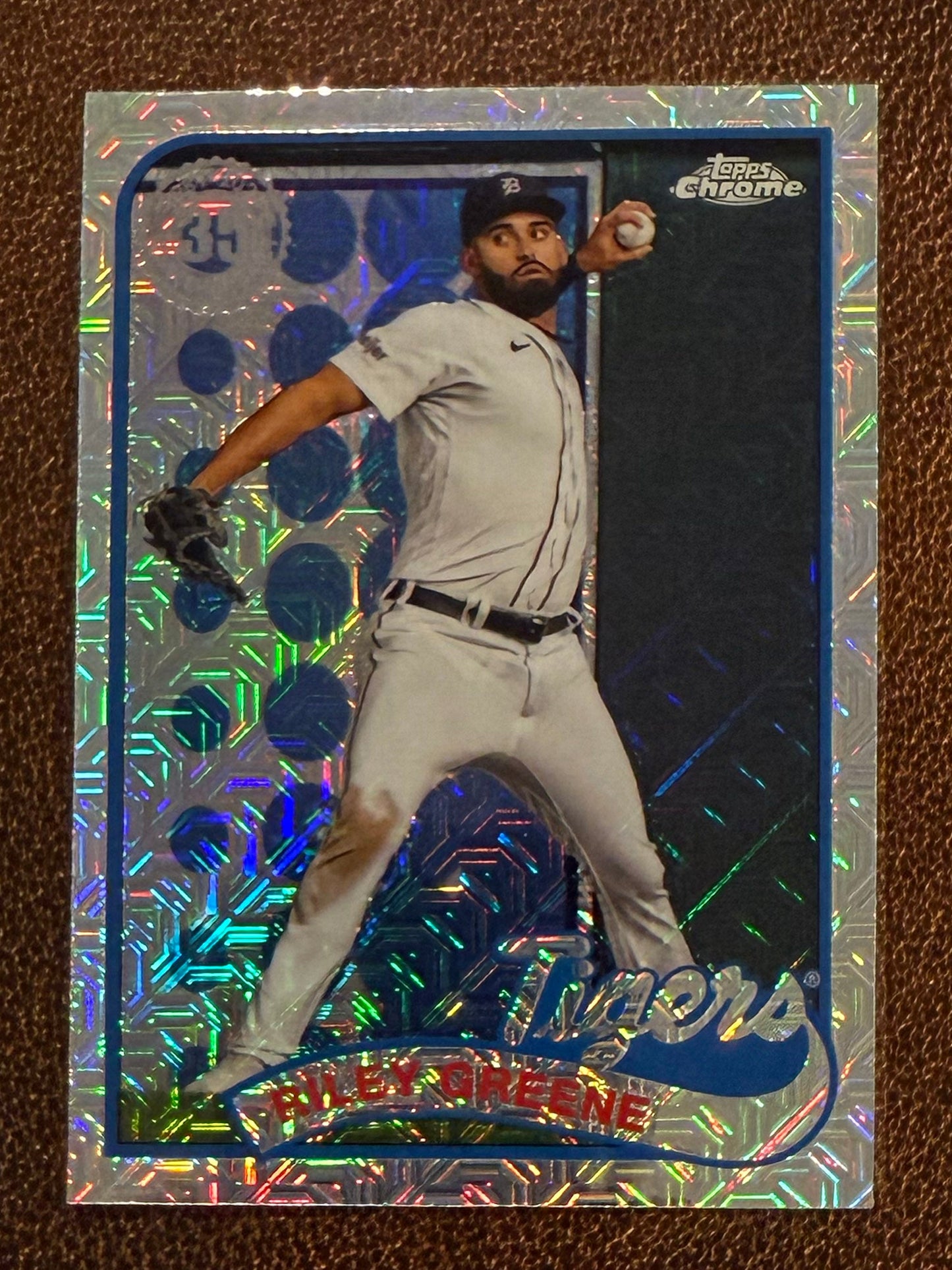 Riley Greene - 2024 Topps Update - Silver Pack Mojo Refractor - Tigers