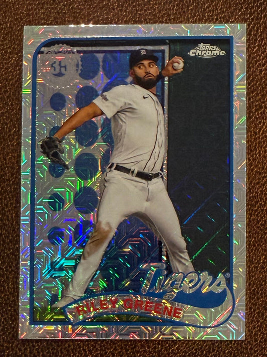 Riley Greene - 2024 Topps Update - Silver Pack Mojo Refractor - Tigers