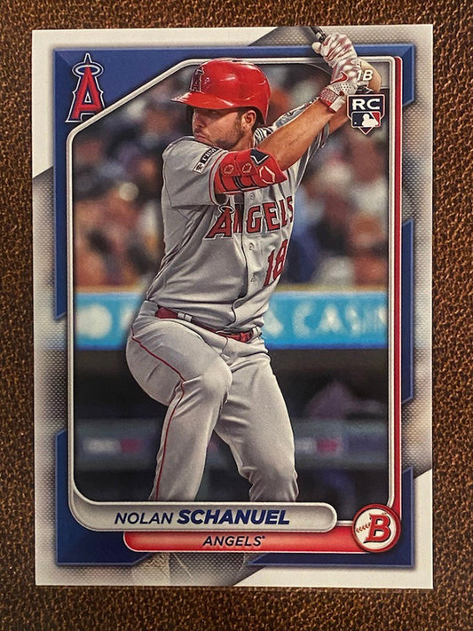 Nolan Schanuel - 2024 Bowman - Base Paper - Angels