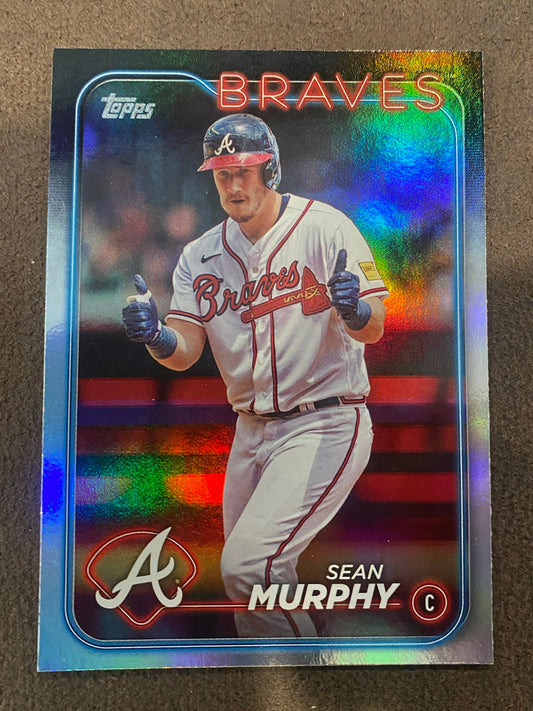 Sean Murphy - 2024 Topps Series 1 - Rainbow Foil - Braves