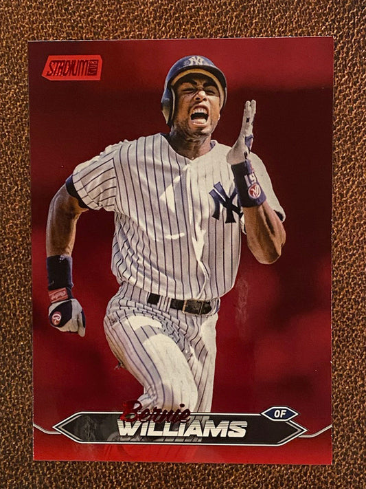 Bernie Williams - 2024 Topps Stadium Club - Red Foil - Yankees