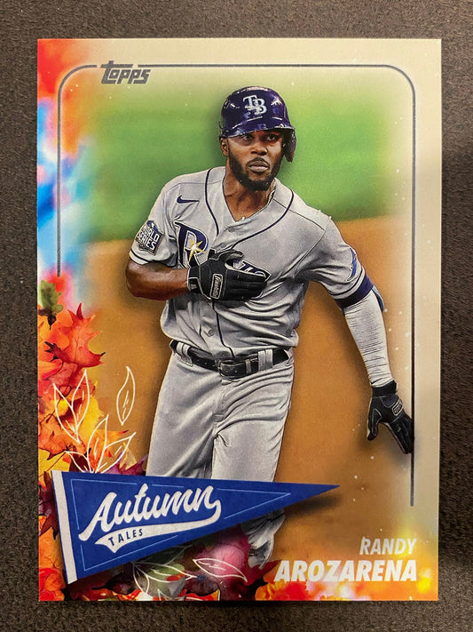 Randy Arozarena - 2024 Topps Update - Autumn Tales - Rays