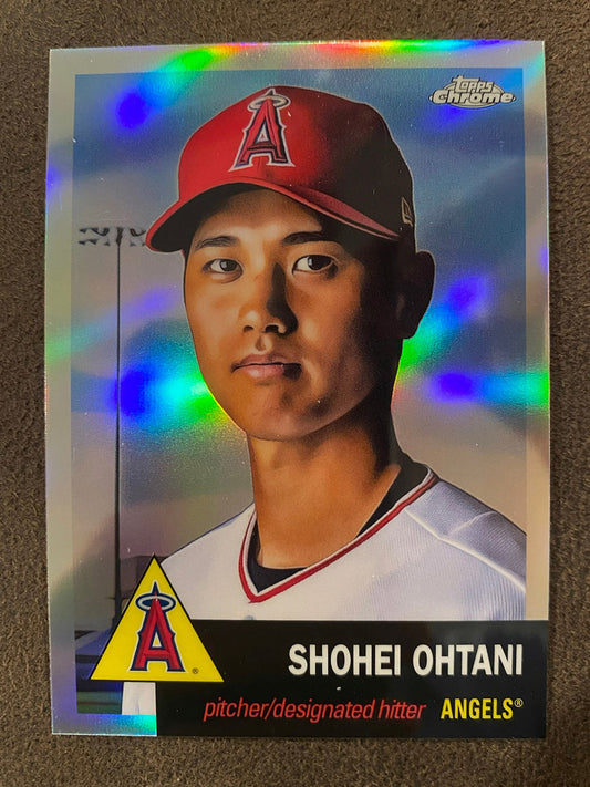 Shohei Ohtani - 2022 Topps Chrome Platinum Anniversary - Refractor - Dodgers
