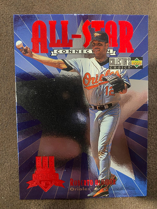 Roberto Alomar - 1997 Upper Deck - All Star Collection Foil - Orioles
