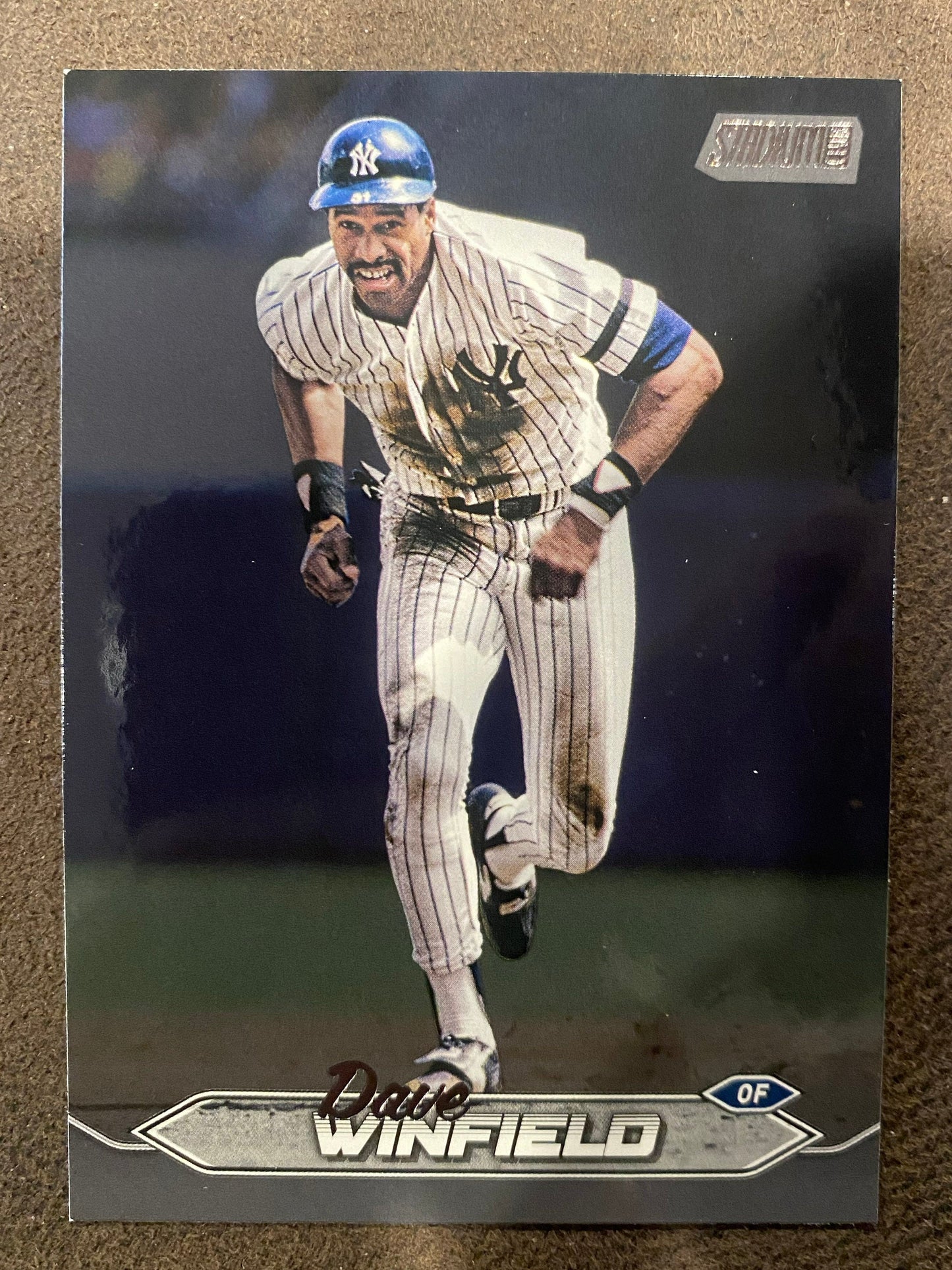 Dave Winfield - 2024 Topps Stadium Club - Black Foil - Yankees