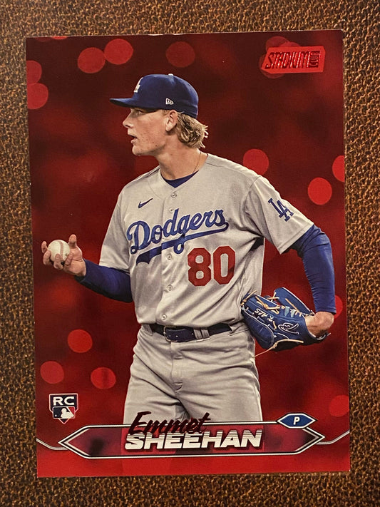 Emmet Sheehan - 2024 Topps Stadium Club - Red Foil - Dodgers