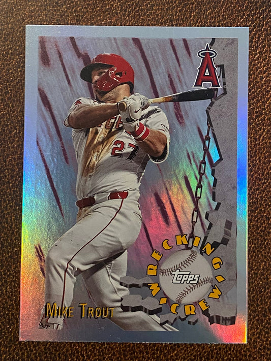 Mike Trout - 2024 Topps Archives - 1996 Wrecking Crew - Angels
