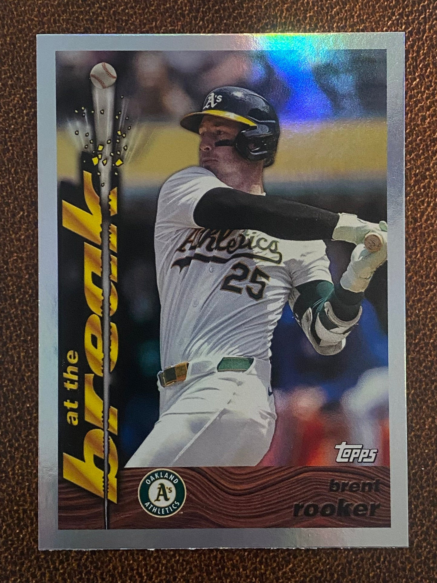Brent Rooker - 2024 Topps Archives - At the Break - Athletics