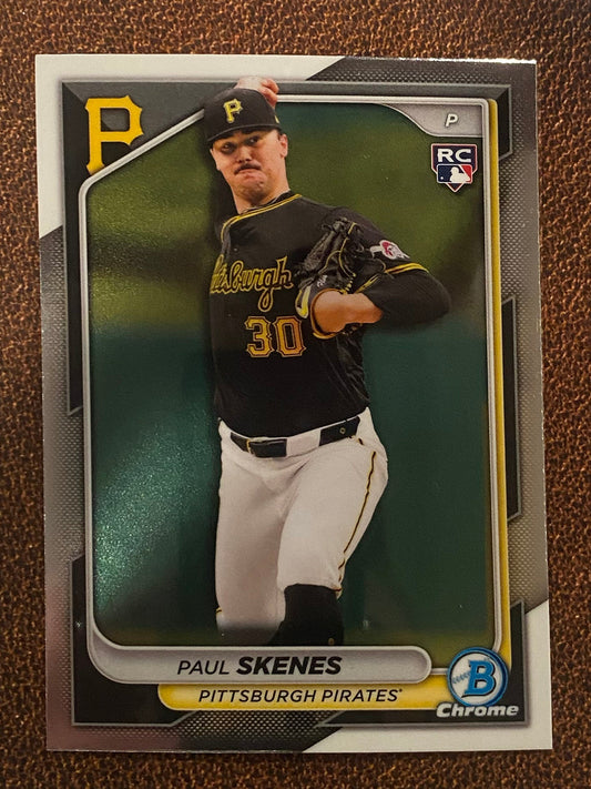 Paul Skenes - 2024 Bowman Chrome - Base Rookie - Pirates