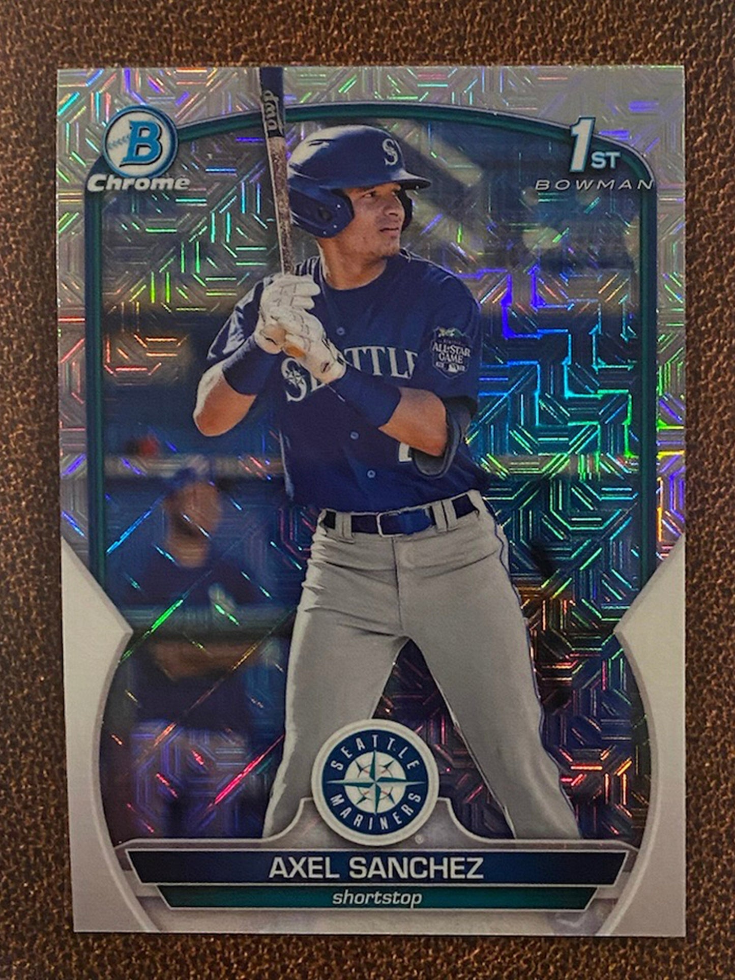 Axel Sanchez - 2023 Bowman - Mega Box Mojo Refractor - Mariners